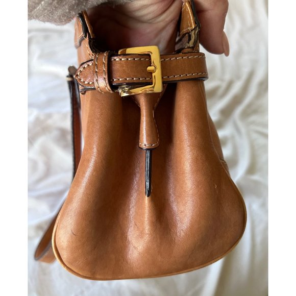 Etienne Aigner Tan Leather Handbag - Picture 6 of 13